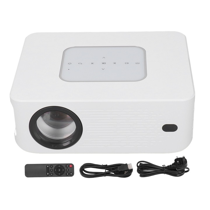 Jormftte videoprojektor, okos, 6000Lux, 1080p, WiFi, 100-240V