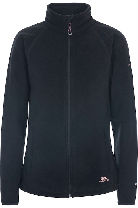 Női Trespass Nonstop Polar dzseki, fekete, Fekete