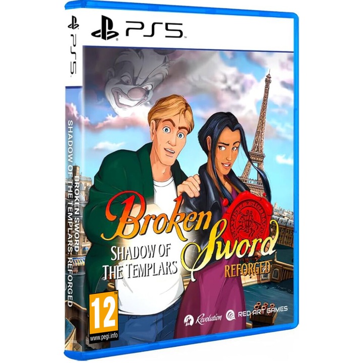 Joc Broken Sword Shadow Of The Templars Reforged Pentru Playstation 5