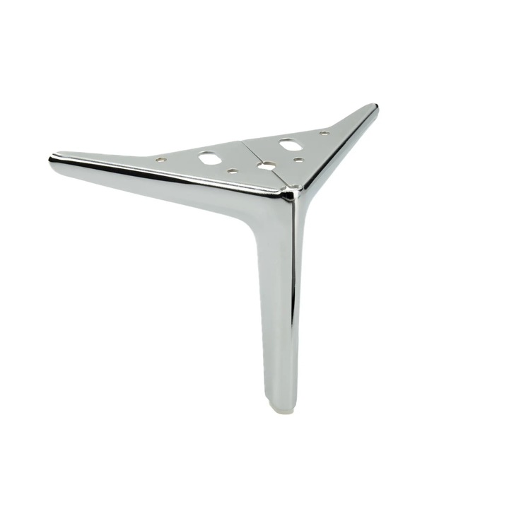 Picior metalic Kotwica, B&B, cromat, 15 cm, 14,5 cm