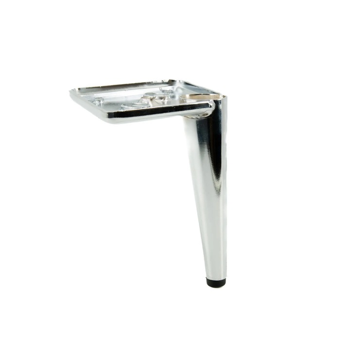 Picior metalic B&B, cromat 15x10cm