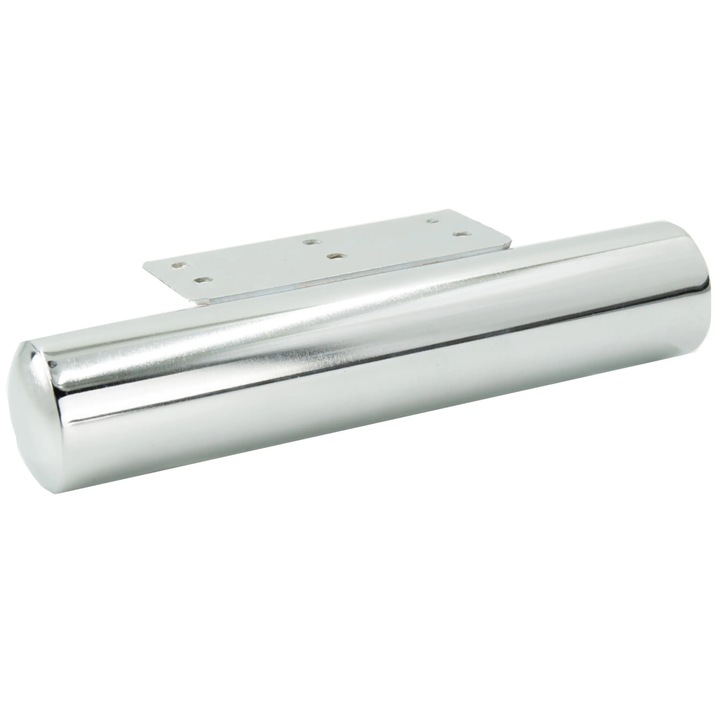 Picior metalic, B&B, cromat, 40x200mm, pentru mobilier