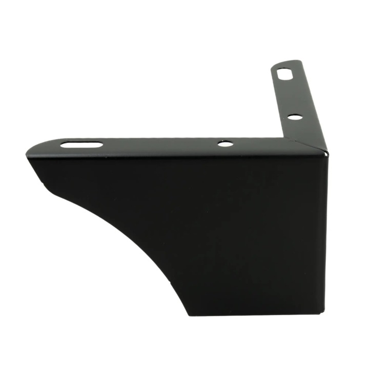 Picior metalic B&B, negru mat, 7,5 cm