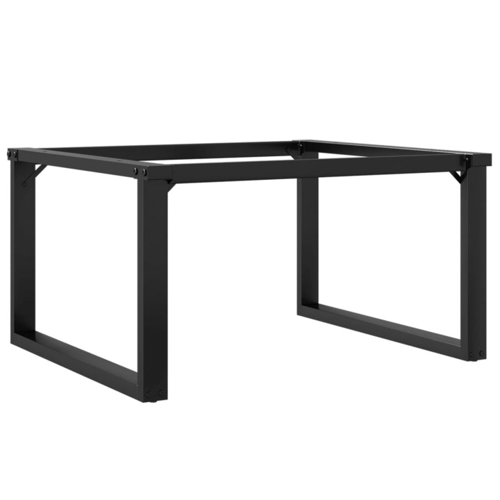 Picioare masuta de cafea O-Frame vidaXL, 80x70x43 cm, Fonta, 6.72 Kg