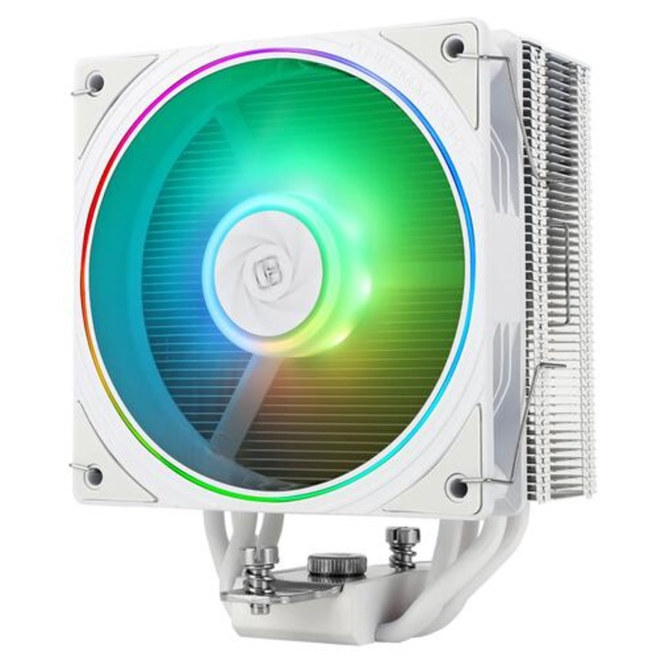 Cooler CPU, Thermalright, Assassin Spirit 120 EVO White A-RGB, LGA1851/LGA1700/AM5
