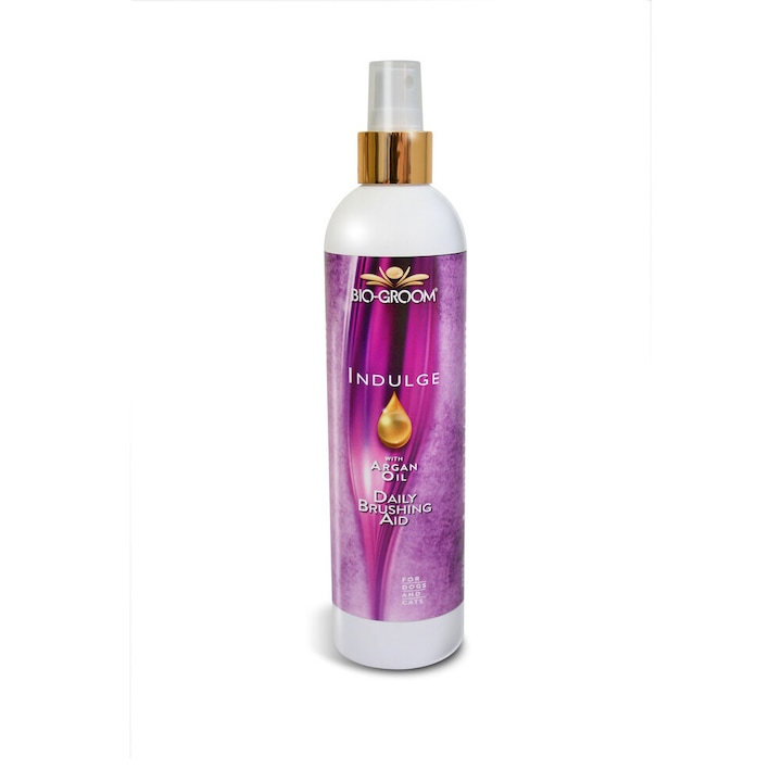 Bio-Groom Indulge Daily Brushing Aid Argan Oil Spray Treatment 355 ml