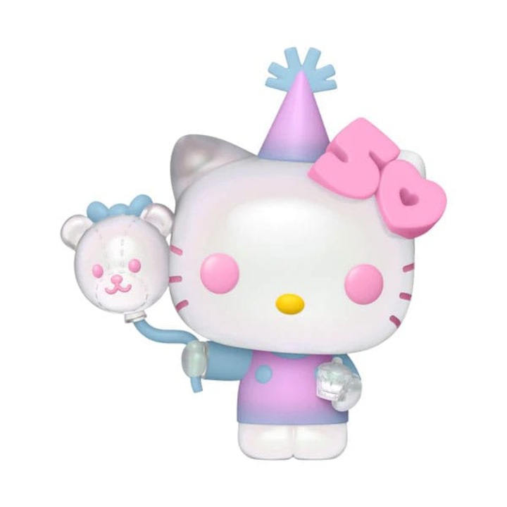 Figurina POP! Hello Kitty cu baloane, 9 cm, multicolor, set