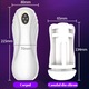 Masturbator Barbati automat, HB2104, Sunete excitante, Aspiratie adanca, 5 functii, 10 moduri