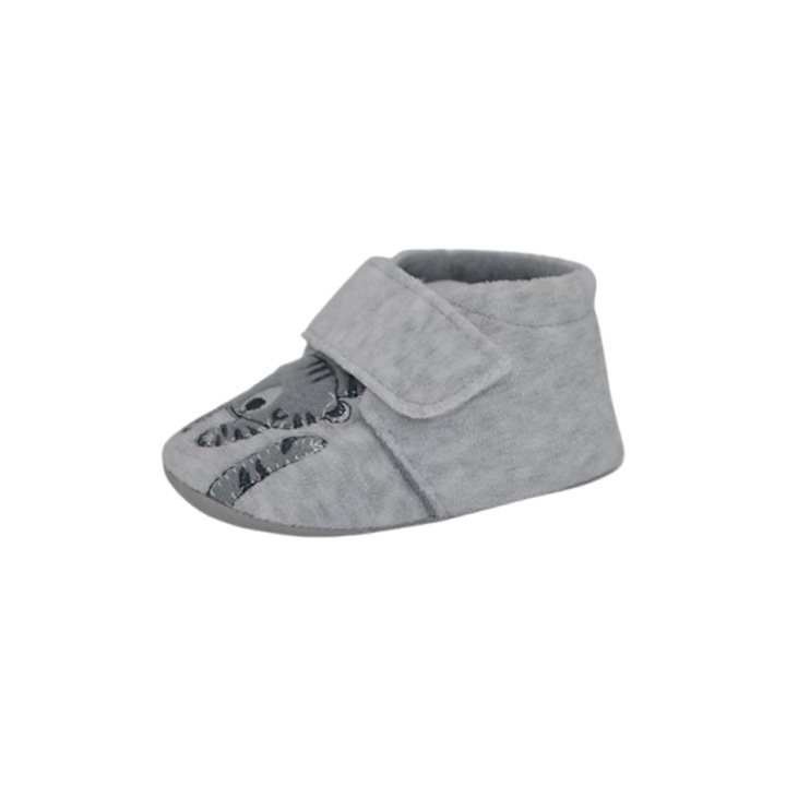 Pantofi imblaniti pentru bebelusi, Mini Junior, PNTF-MJ11, Gri 114620