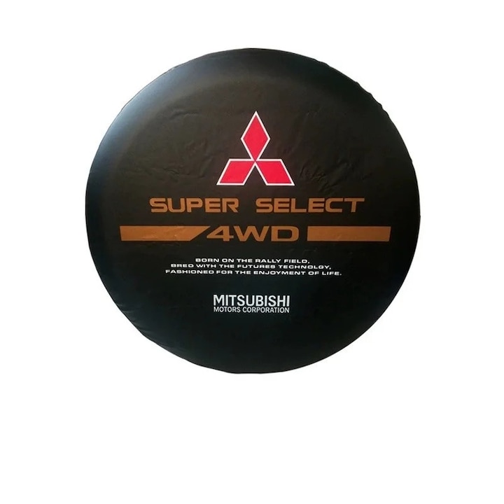 Husa roata rezerva, PVC, rezistenta la soare si apa, negru, 16 inch(76-79cm)