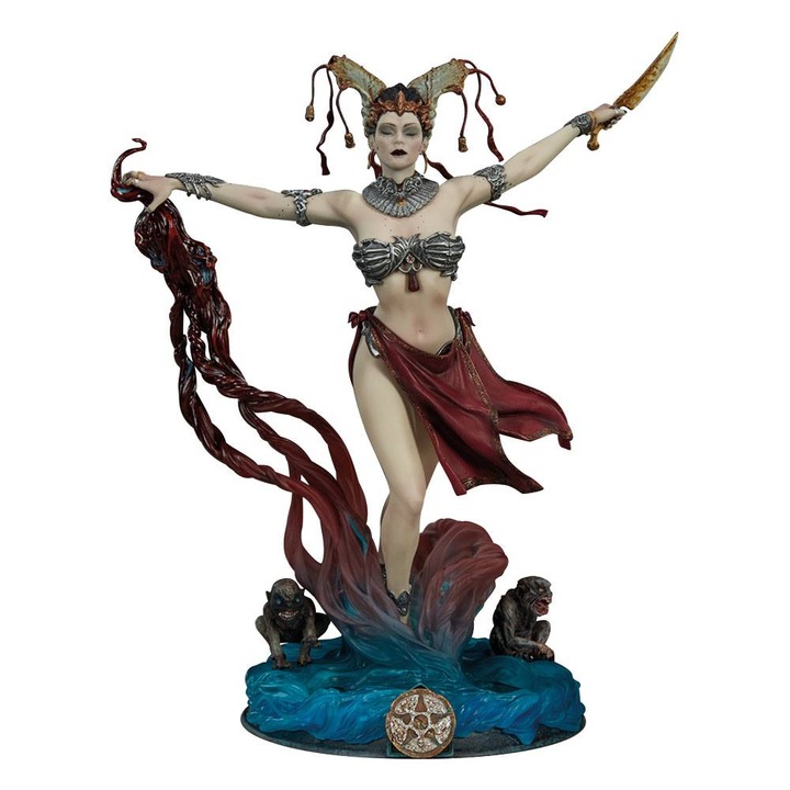 Figurina Court of the Dead PVC Statue Gethsemoni - Queens Conjuring 25 cm
