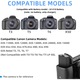 Incarcator compatibil baterie Camera Canon LP-E10 EOS 1100D 1200D 1500D 3000D X50, Axroad Mall, Protectie supratensiune, Universal 100V-240V, Tensiune standard 8.4V, Usor de instalat, Portabil, Durabil, 6.5 x 3 x 8.5 cm, Negru