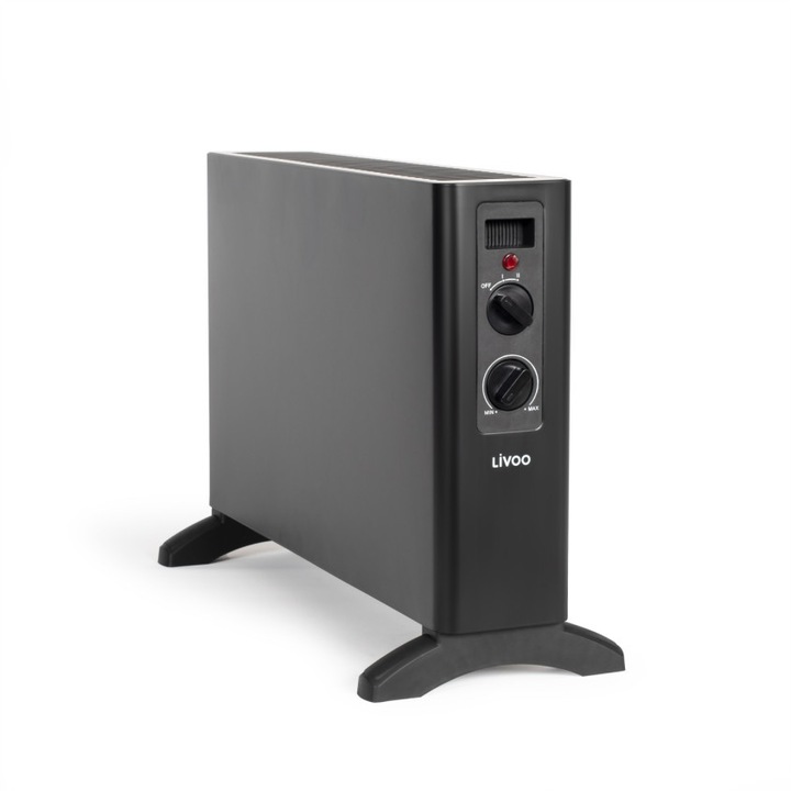 Convector electric Livoo DOM501, 2000W, termostat