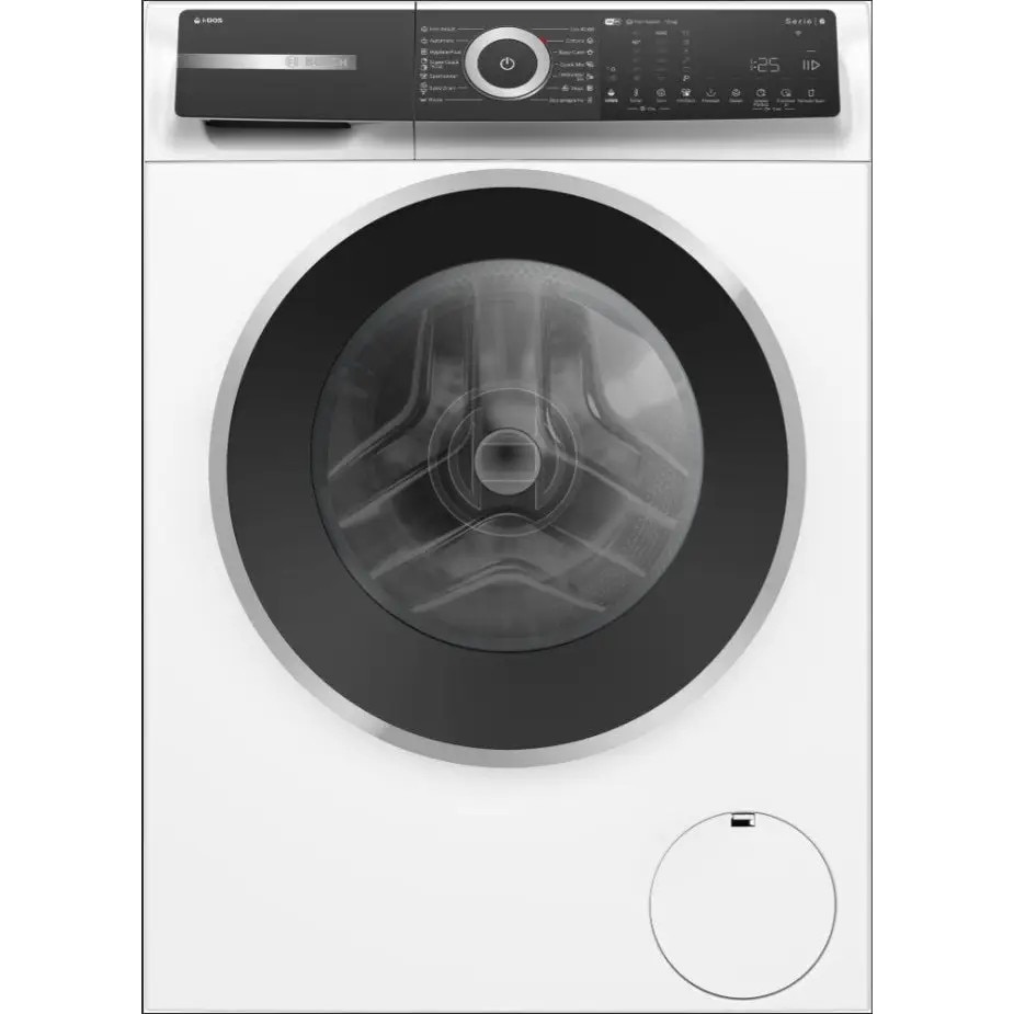 Masina de spalat rufe frontala Bosch WGH256A6BY, 1600 RPM, VarioSpeed,10 Kg, Home Connect, Display LED, i-DOS, Home Connect, Iron Assist, Clasa A