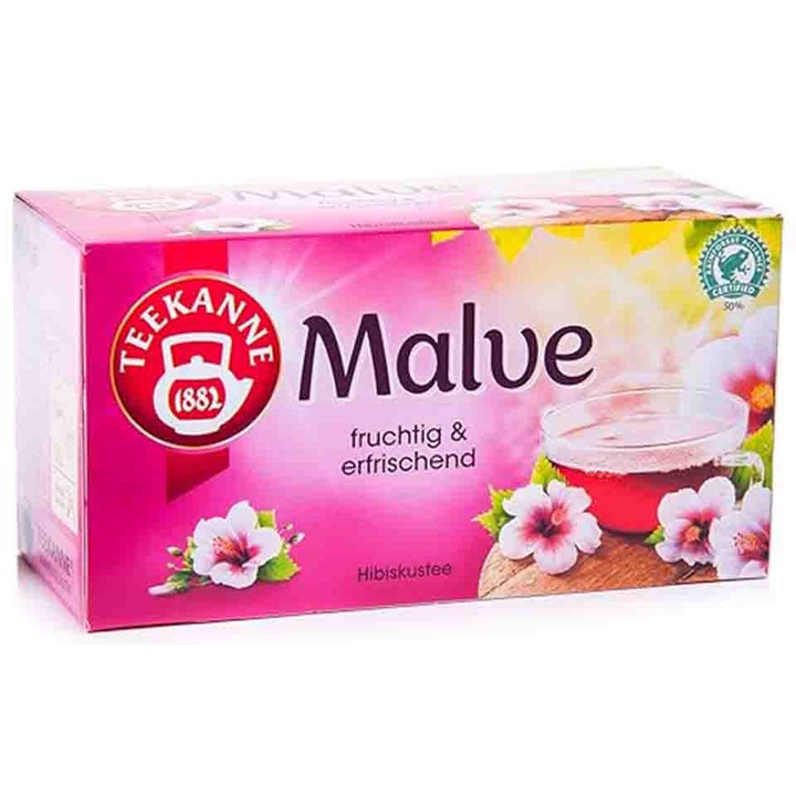 Ceai de hibiscus, Teekanne, Malve, Tip Pliculete, Natural, 40 g