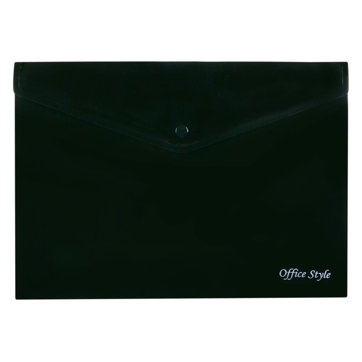 Mapa neagra, cu capsa, 33x24cm