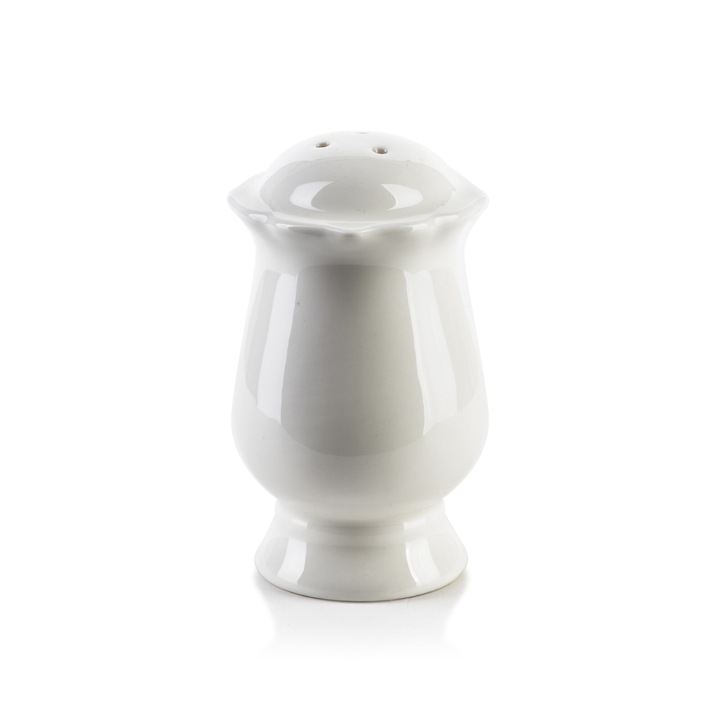 Borcanel condiment, Affekdesign By Mondex, 4.5x8.5cm, alb