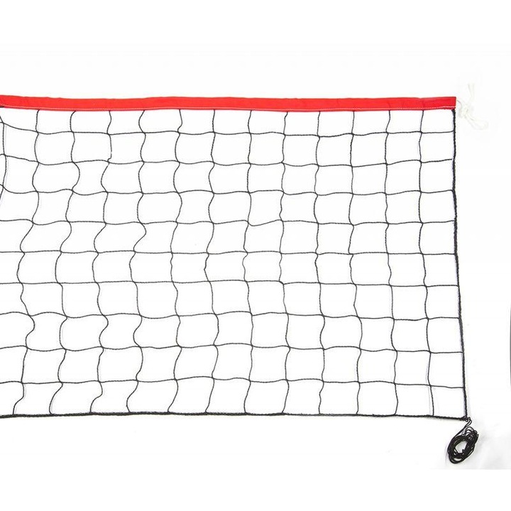 Röplabdaháló Supermini 7x1 m PE 33130006 olasz piros