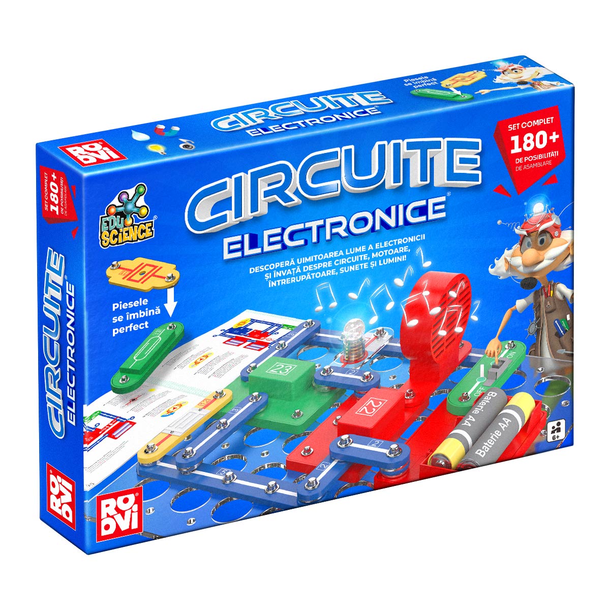 Joc Educational cu Circuite Electronice 180+ de Exercitii - eMAG.ro