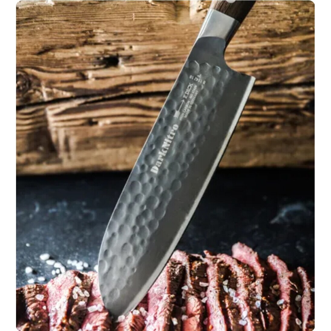 Cutit de bucatar, F.Dick, Dark nitro, Santoku - eMAG.ro
