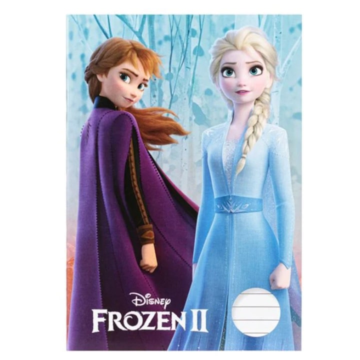 Caiet tip dictando cu model Frozen II, A5, 40file
