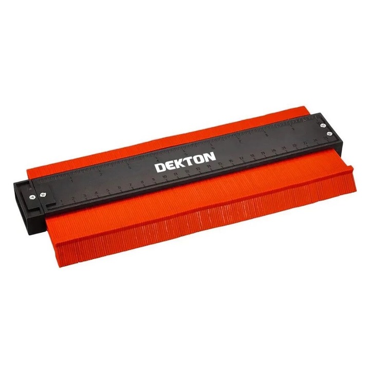 Sablon pentru contur, 250 mm, rosu/negru, Dekton DT55305