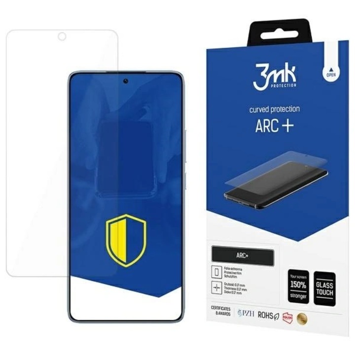 Védőfólia, 3MK, Hidrogél, Regenerálható, Kompatibilis Xiaomi 14T / 14T Pro, Átlátszó