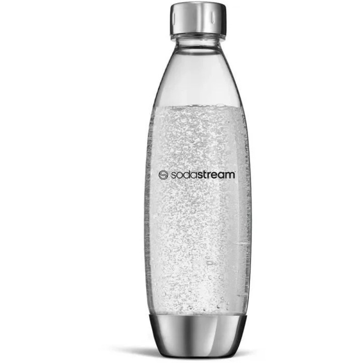 Бутилка, Sodastream, метална бутилка 1L