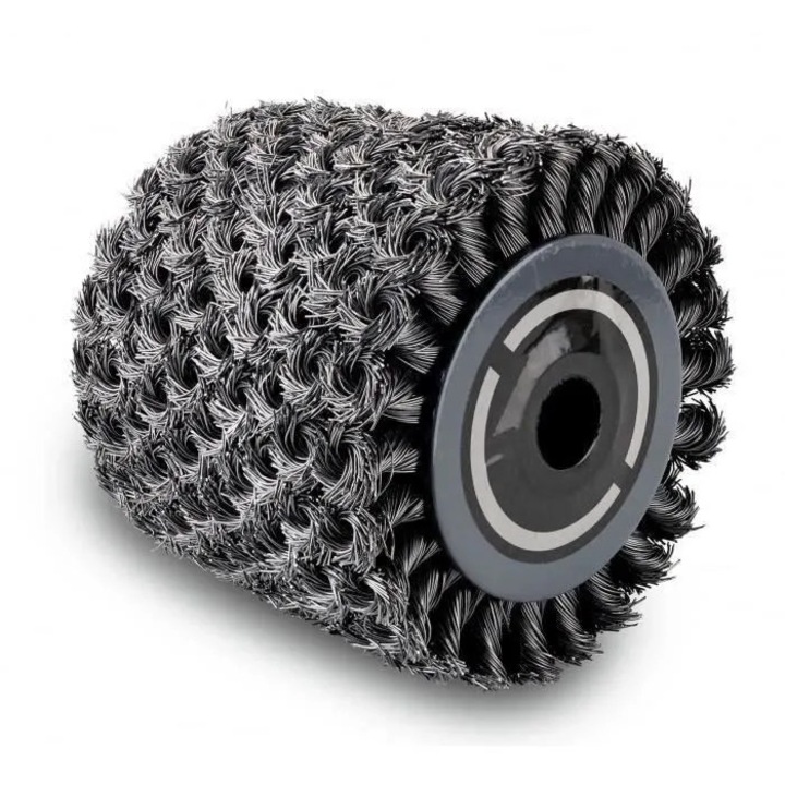 Perie rasucita, Scheppach, fibre metalice