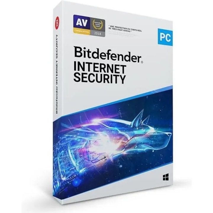 Bitdefender Internet Security, antivirus, 5 PC, 2 ani