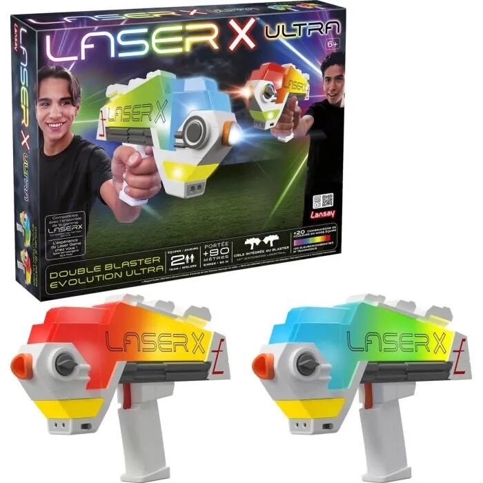 LASER X ダブルブラスターセット Set Jucarie Laser X-Blaster Double - eMAG.ro