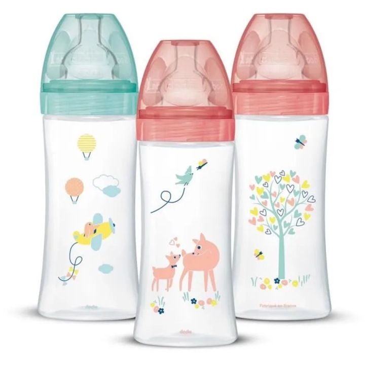 Комплект бебешки шишета Dodie Sensation 330ml x3