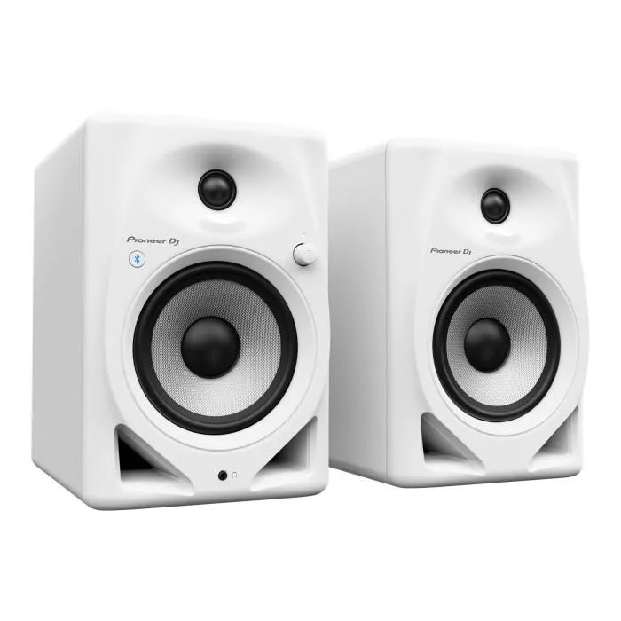 Boxe Pioneer DJ DM-50D-BT-W, Bluetooth, 2 x 25 W, alb