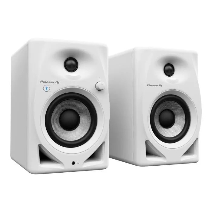 Pereche boxe Pioneer DJ DM-40D-BT-W, Bluetooth, 2 x 19 W, alb