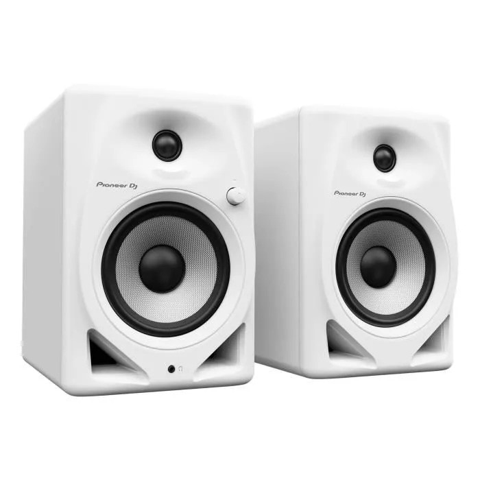 Pereche boxe Pioneer DJ DM-50D-W, 2 x 25 W, alb