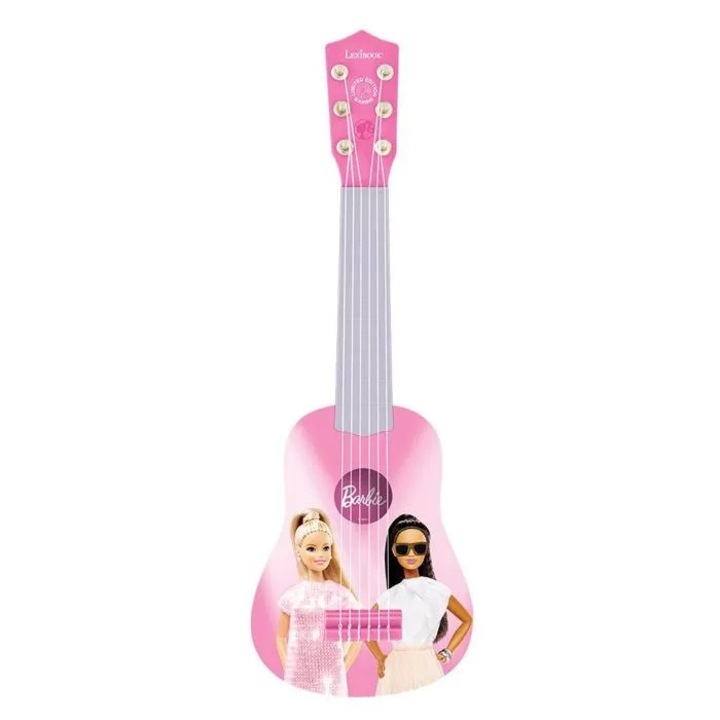 Barbie gitár, Lexibook, 53 cm, gyerekeknek