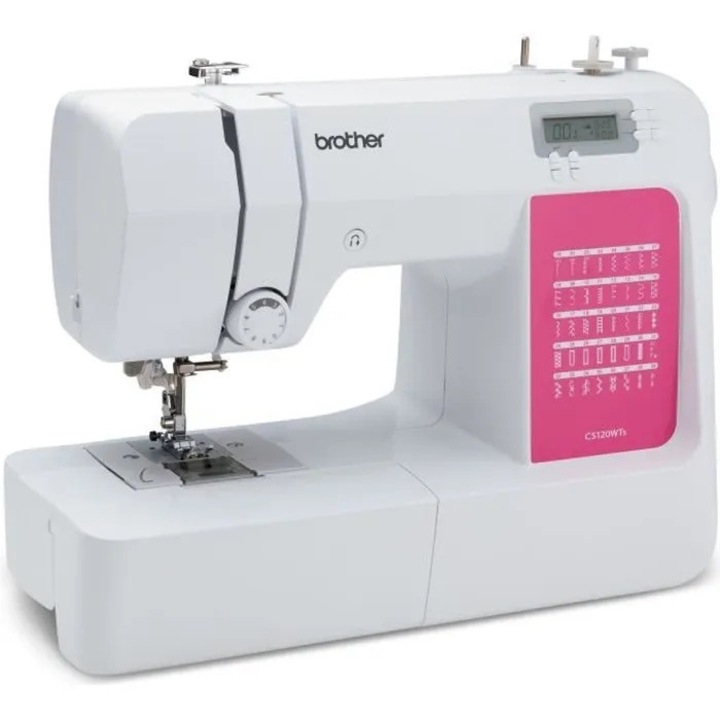 Masina de cusut, Brother, CS120WTs, LCD, 750 puncte/min