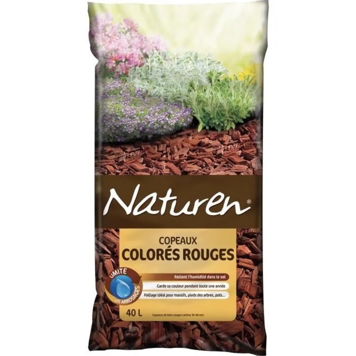 Vörös mulcs, Naturen, 40L
