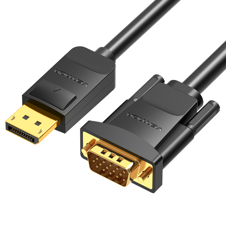 DisplayPort към DVI кабел, VENTION, 1080P@60Hz, еднопосочен, 1,5 м