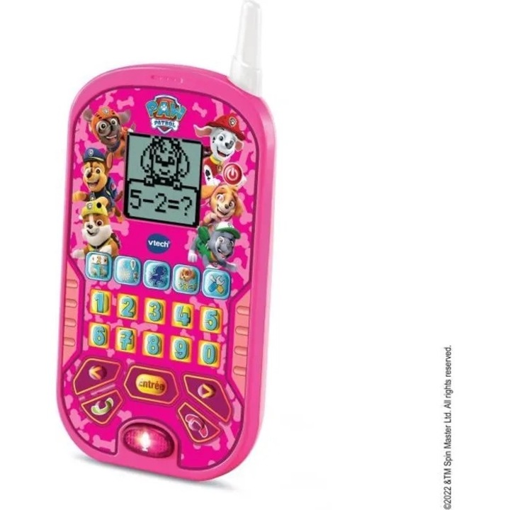 Детски телефон, Vtech, Пластмасов, Многоцветен, 4+