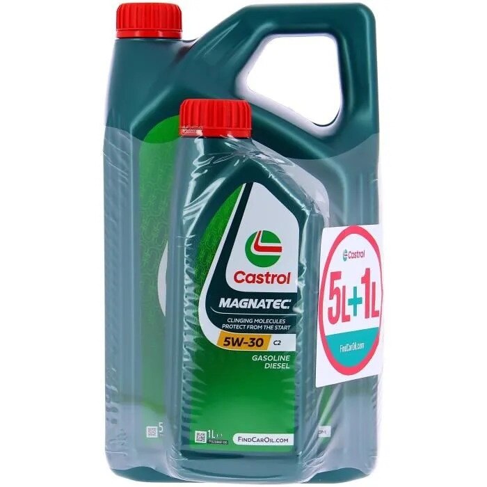 Ulei motor Castrol MAGNATEC, 5W-30 C2, set 5L+1L - eMAG.ro