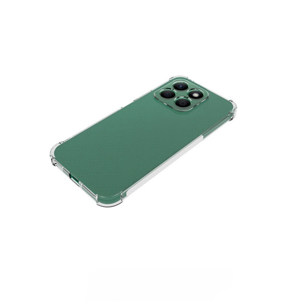 Husa Clear Silicon, Compatibila Cu Honor X8B, TPU, patru colturi, anti-cadere, ingrosat, protector, Antisoc, Protectie Camera, Margini ridicate pentru protectia ecranului, Transparent