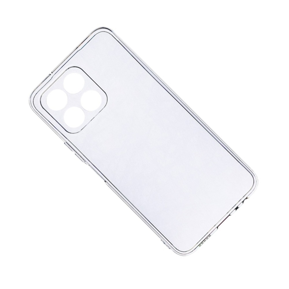 Husa Clear Silicon, Compatibila Cu Honor X8B, TPU, patru colturi, anti-cadere, ingrosat, protector, Antisoc, Protectie Camera, Margini ridicate pentru protectia ecranului, Transparent