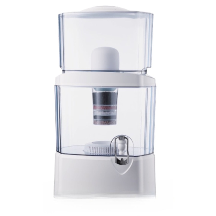 Víztisztító, többrétegű szűrővel, 24 literes kapacitással