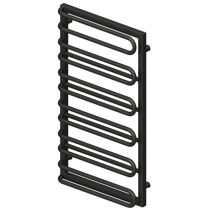 Radiator decorativ Afrodyta H940 L530 negru