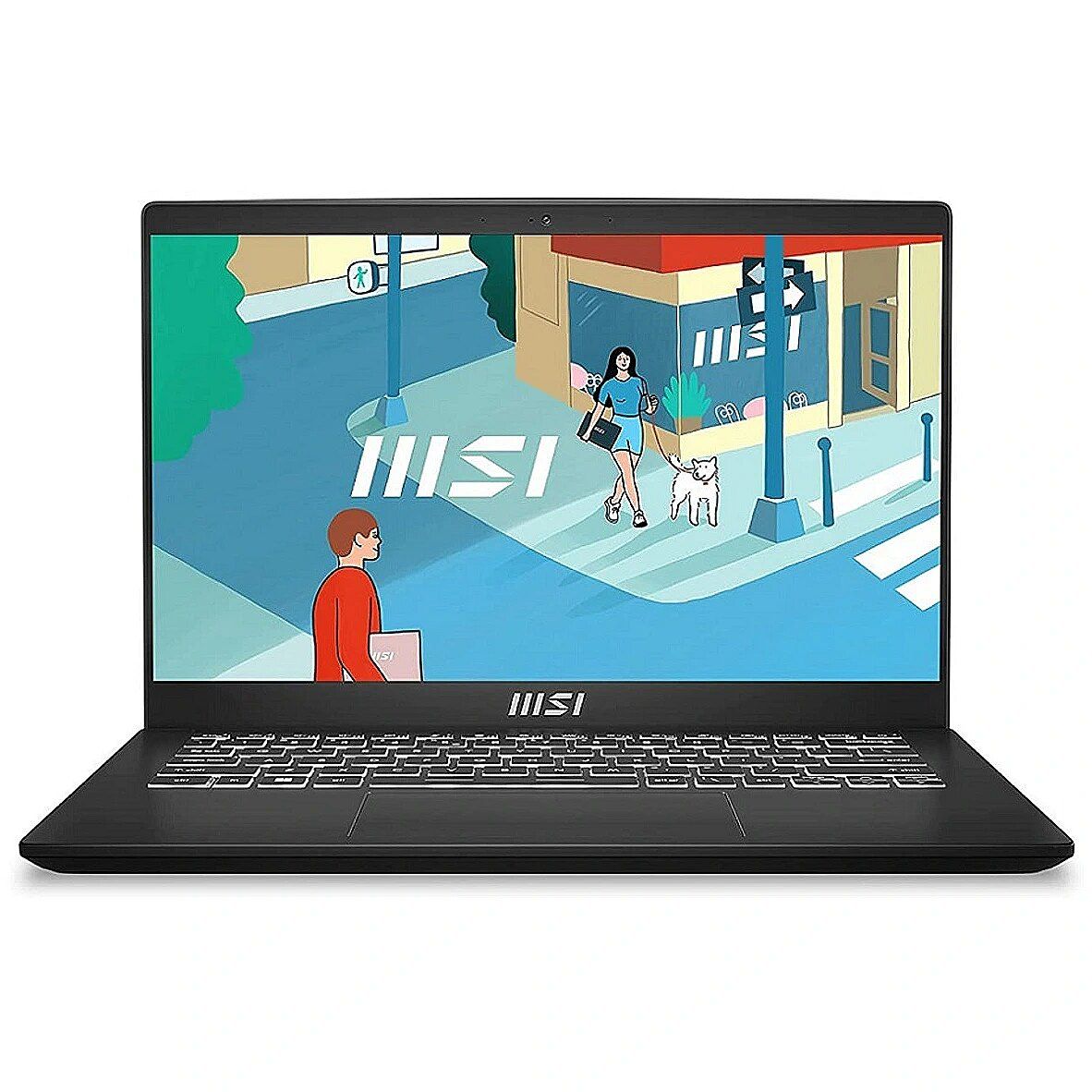 Laptop MSI Modern 14 H D13MG-095PL, 14 inch 1920 x 1200, Intel i5-13420H 8 C / 12 T, 4.6 GHz, 12 MB cache, 16 GB RAM, 512 GB SSD, Intel Iris Xe Graphics, Windows 11 Home, Black