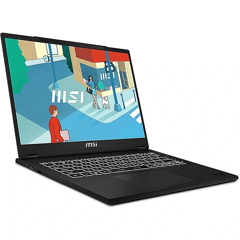 Laptop MSI Modern 14 H D13MG-095PL, 14 inch 1920 x 1200, Intel i5-13420H 8 C / 12 T, 4.6 GHz, 12 MB cache, 16 GB RAM, 512 GB SSD, Intel Iris Xe Graphics, Windows 11 Home, Black
