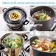 Cos expandabil, Axroad Mall, Design pliabil, Cu un maner retractabil din plastic, Rezistent la zgarieturi si la coroziune, Pentru paste si pentru gatit legume la aburi, Otel inoxidabil, Verde/Argintiu