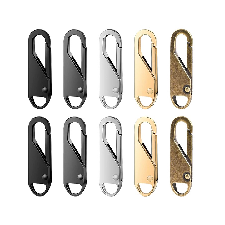 Set 10 inchizatoare, COMEWE, 5 culori, zinc, rezistent la coroziune