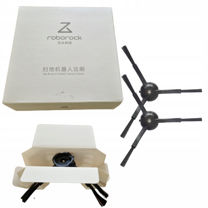 Oldalkefék Roborock S50 / S6 / S8 / Mop 2 Pro-hoz - Fekete - Eredeti